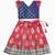 Minipattu maroon navy pattu pavadai for girls