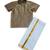 Minipattu mehandi green butta shirt veshti set for boys