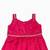 Minipattu pink zari butta frock for girls