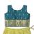 Minipattu teal green silk blend lehenga choli for girls