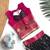 Beautiful girl’s set crafted in soft woven fabric features elegant panel work and fine detailing,