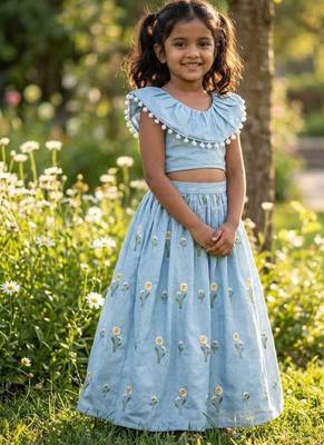 Grey designer lehenga choli set perfect for festive occasions weddings and celebrations 1