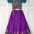 Beautiful ethnic skirt and top set featuring an elegant daaman design with intricate woven motifs