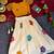 cottan multi-floral print top paired with a matching floral skirt