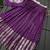 Girls wine woven kanchipuram style lehenga set with silk skirt, crop top & latkans