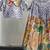 Girls kalamkari print lehenga choli set | silk blend embellished ethnic wear with puff sleeves & peter pan collar