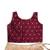 Minipattu burgundy peach lehenga choli for baby girls, 0-1 year