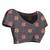 Black kalamkari silk blend ready to wear saree