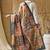 Multi floral silk blend ready to wear saree