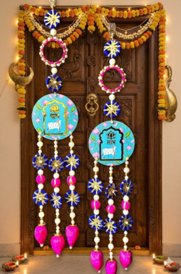 Handmade Wall Hanging | Tassel Door and Home Decorative Hanging (Pack of 2) 1
