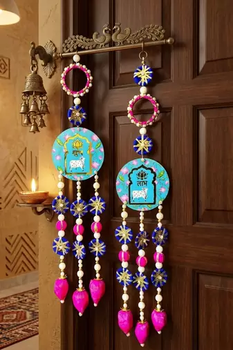 Handmade Wall Hanging | Tassel Door and Home Decorative Hanging (Pack of 2)