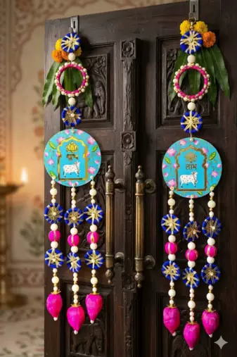 Handmade Wall Hanging | Tassel Door and Home Decorative Hanging (Pack of 2)