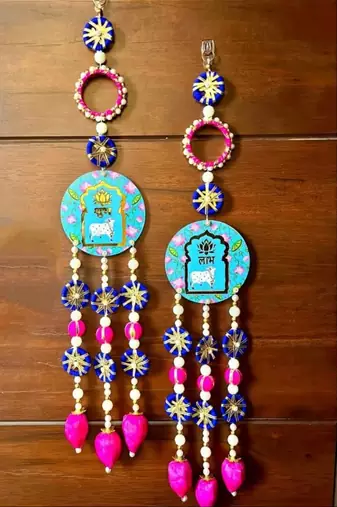 Handmade Wall Hanging | Tassel Door and Home Decorative Hanging (Pack of 2)