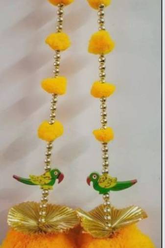 Handmade Hanging Home Decorative Wall Hanging | Diwali Festival Pooja Room Entrance Door (Pack of 2)