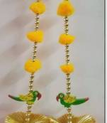 Handmade Hanging Home Decorative Wall Hanging | Diwali Festival Pooja Room Entrance Door (Pack of 2)