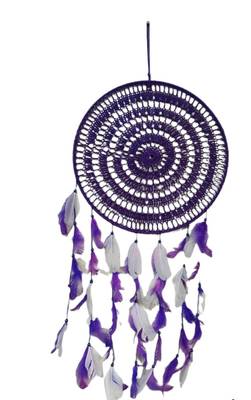 Handmade Decorative Dream Catcher Wall Hanging Traditional Hanging Decorations (Purple) (Set of 1) 1