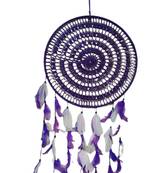Handmade Decorative Dream Catcher Wall Hanging Traditional Hanging Decorations (Purple) (Set of 1)