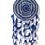 Handmade Decorative Dream Catcher Wall Hanging Traditional Hanging for Home Decor (Blue) (Set of 1)