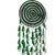 Handmade Decorative Dream Catcher Wall Hanging Traditional Hanging for Home Decor (Green) (Set of 1)