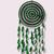 Handmade Decorative Dream Catcher Wall Hanging Traditional Hanging for Home Decor (Green) (Set of 1)