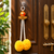Hangings Beautiful Decoration for Every Occasion Pearl Finish Beads with Marigold Diwali Decoration (Pack of 5)