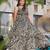 Rayon floral printed fully flared anarkali dress