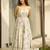 Rayon floral printed fully flared anarkali dress