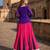 Rani&Violet Rayon Readymade Navratri Lehenga Choli with Kutchi Gamthi Work