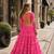 Pink Georgette Readymade Navratri Lehenga Choli with Kutchi & Patchework