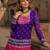 Rani&Violet Rayon Readymade Navratri Lehenga Choli with Kutchi Gamthi Work