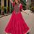 Pink Cotton Readymade Navratri Lehenga Choli with Kutchi & Patchework