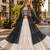 Black&White Cotton Readymade Navratri Lehenga Choli with Leheriya & Patchework