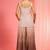 Brown ombre resham work organza sharara set
