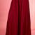 Reddish maroon hand embroidered viscose dupion silk kurta sharara set