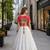 Rani&White Cotton Readymade Navratri Lehenga Choli with Bandhej & Embroidery Work
