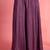 Dull purple  viscose dupion silk hand embroidered sharara set