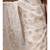 Off-white mal chanderi with applique work saree with blouse piece