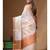 Off-white mal chanderi with applique work saree with blouse piece