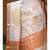 Off-white mal chanderi with applique work saree with blouse piece