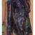 Multicolour semi - tussar with digital print saree with blouse piece