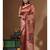 Multicolour semi - tussar with digital print saree with blouse piece