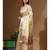 Yellow kota tissue with kantha work saree with blouse piece