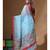 Blue supernet with kantha work saree with blouse piece