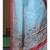 Blue supernet with kantha work saree with blouse piece