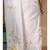 Off-white viscose organza with hand work saree with blouse piece