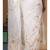Off-white viscose organza with hand work saree with blouse piece