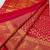 banarasi silk blend pink color woven work saree with blouse