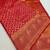 banarasi silk blend pink color woven work saree with blouse