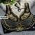 Black heavy italian silk designer readymade blouse with real mirror, zari, sequence & beads work party wear