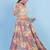 Women's dupion silk padded back open sleeveless saree blouse